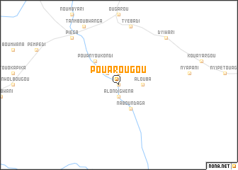 map of Pouarougou