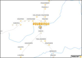 map of Poubaindi I