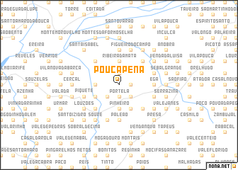 map of Pouca Pena