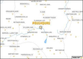 map of Poughquag