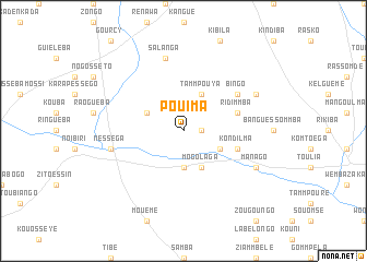 map of Pouima