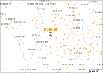 map of Pouken