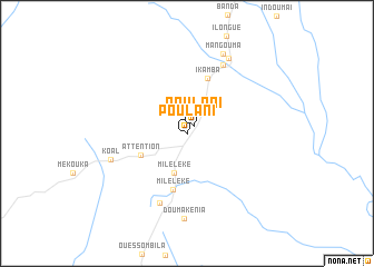 map of Poulani