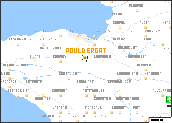 map of Pouldergat