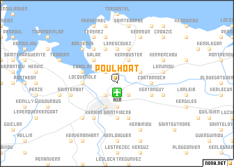 map of Poulhoat