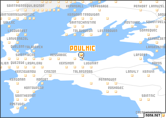 map of Poulmic