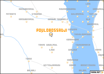 map of Poulo Bossadji