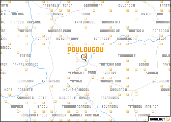 map of Poulougou