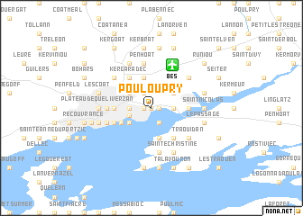 map of Pouloupry