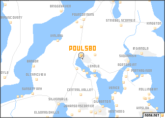 map of Poulsbo