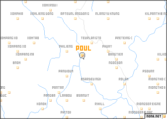 map of Poul