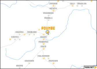 map of Poumbe