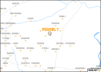 map of Poumbly