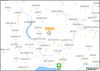 map of Poum