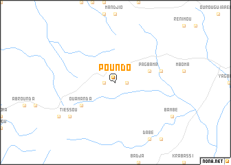 map of Poundo