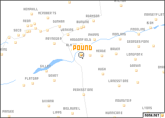 map of Pound