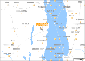 map of Pounga