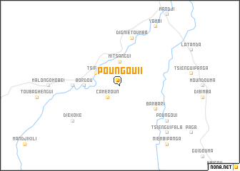 map of Poungou II