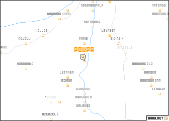 map of Poupa