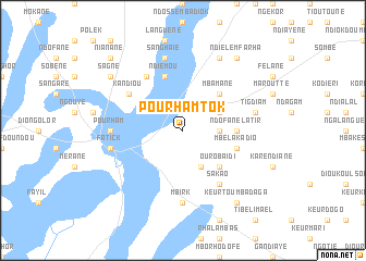 map of Pourham Tok