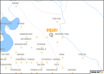 map of Pouri