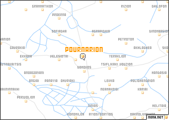 map of Pournárion