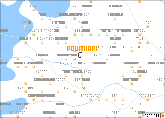 map of Pourniari