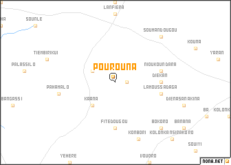 map of Pourouna