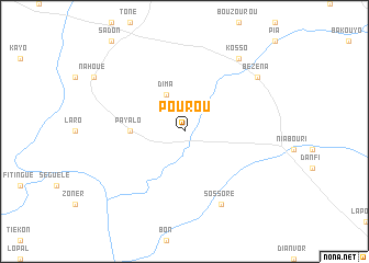 map of Pourou