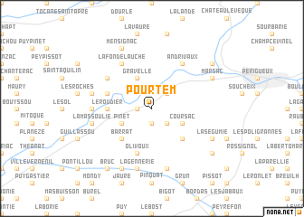 map of Pourtem