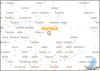 map of Pousada