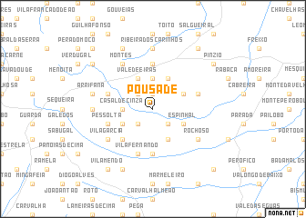 map of Pousade