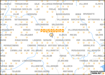 map of Pousadoiro