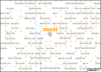 map of Pousos