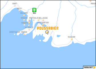 map of Poussabier