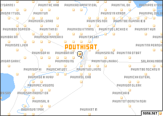 map of Poŭthĭsăt