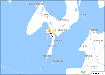 map of Pouti