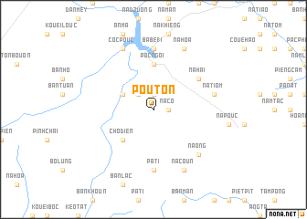 map of Pou Ton