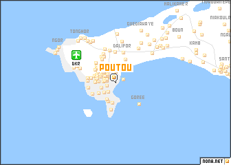 map of Poutou