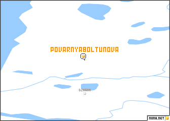 map of Povarnya Boltunova