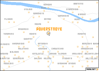 map of Poverstnoye