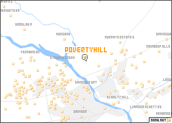 map of Poverty Hill