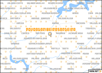 map of Póvoa da Ribeira Sardeira