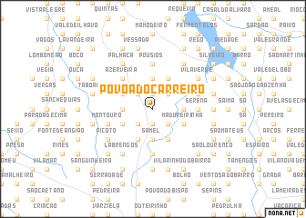 map of Póvoa do Carreiro