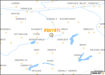 map of Povyati