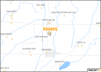 map of Powars