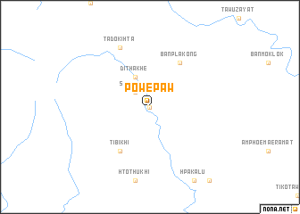 map of Powepaw