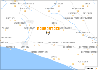 map of Powerstock