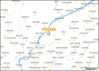 map of Powubu