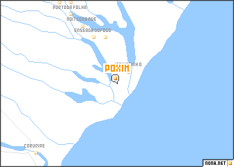 map of Poxim